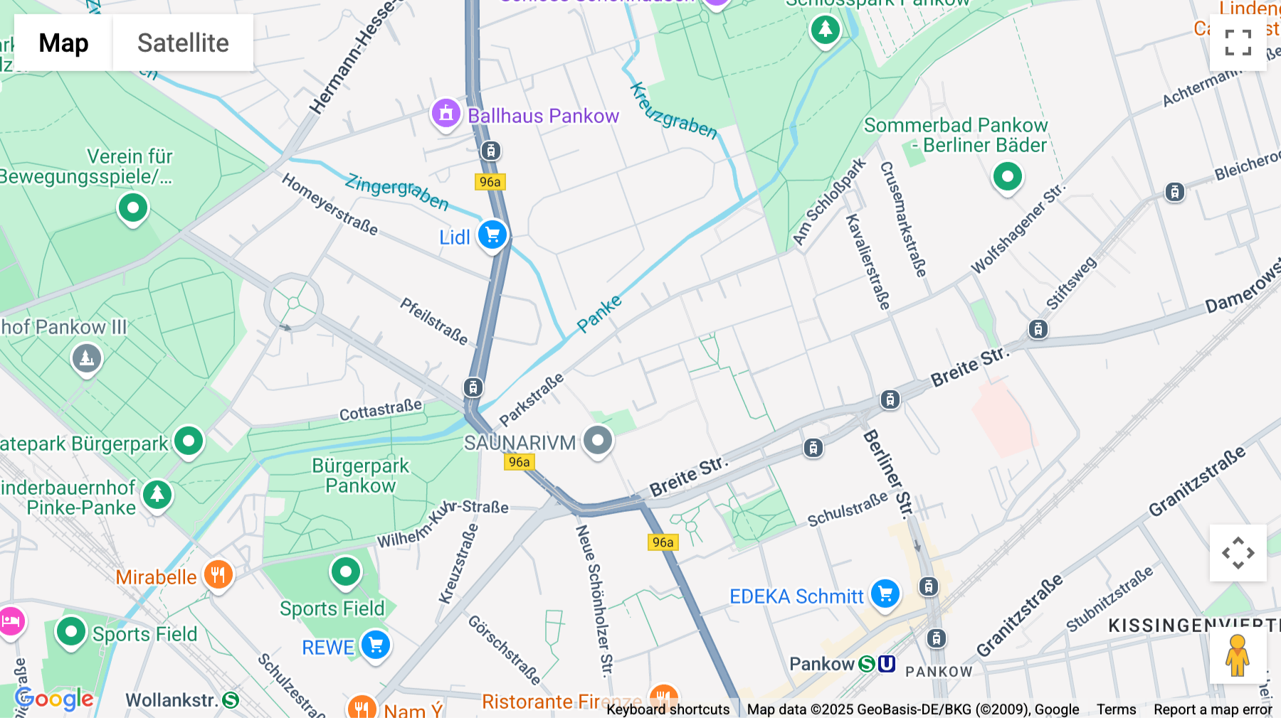 Click for interative map of Pestalozzistraße 5-8, The Base Berlin One, Berlin