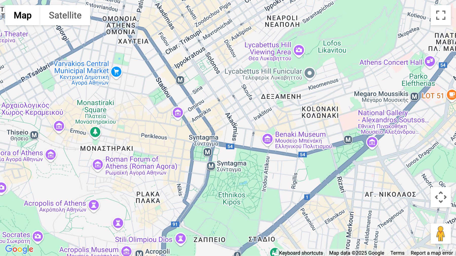 Click for interative map of Zalokosta 8, Athens