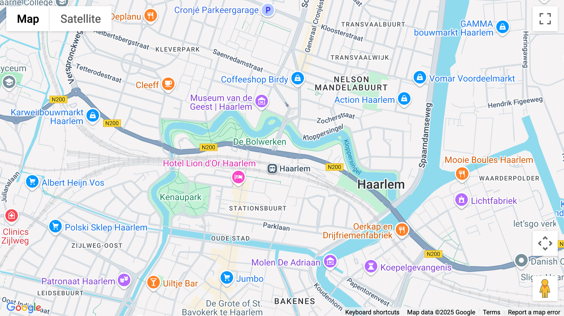 Click for interative map of Kennemerplein 6, 14, Haarlem