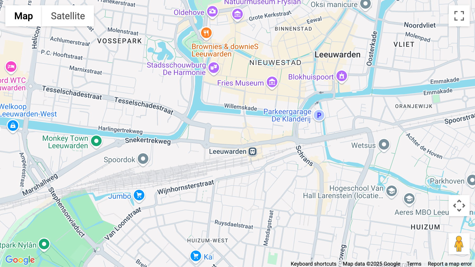 Click for interative map of Lange Marktstraat 1, Leeuwarden