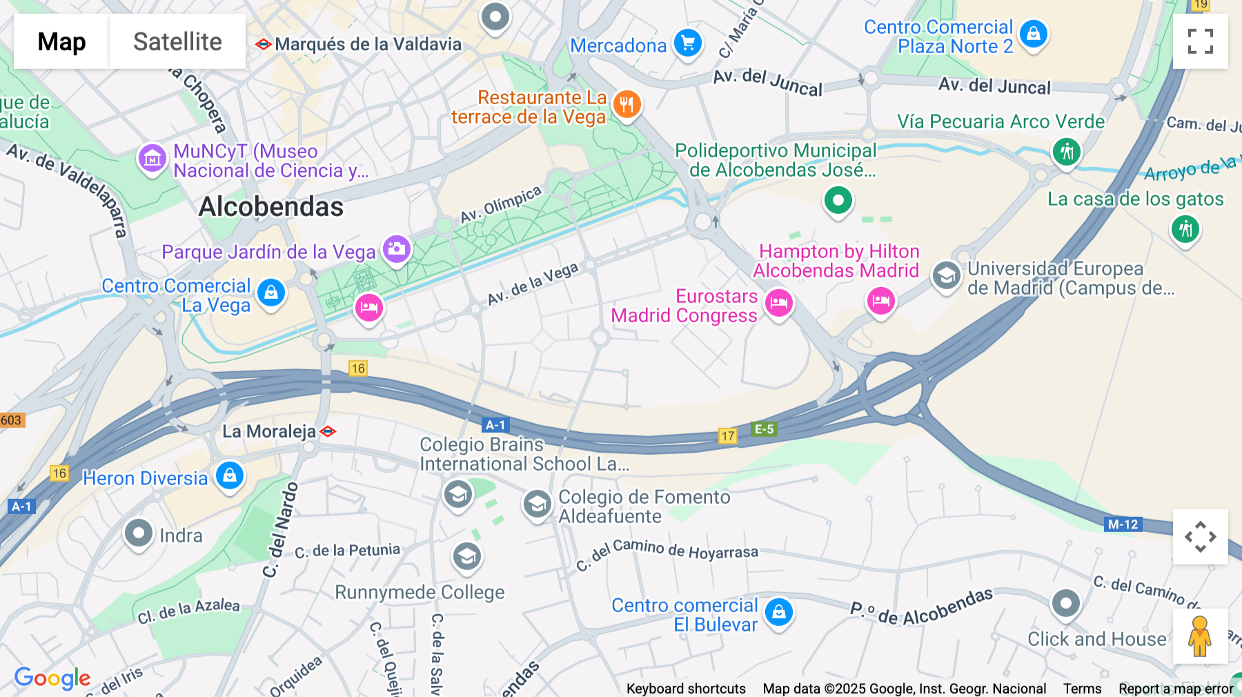 Click for interative map of Calle Isabel Colbrand, 6-8 Fuencarral El Pardo, Madrid