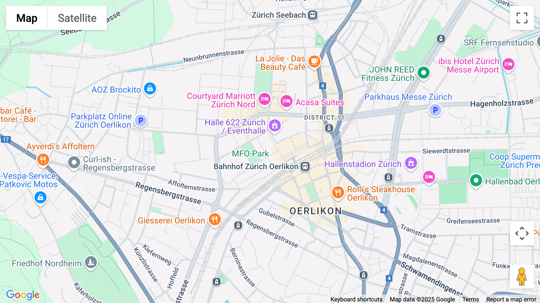 Click for interative map of Elias-Canetti-Strasse 2, Dino Center, Zurich