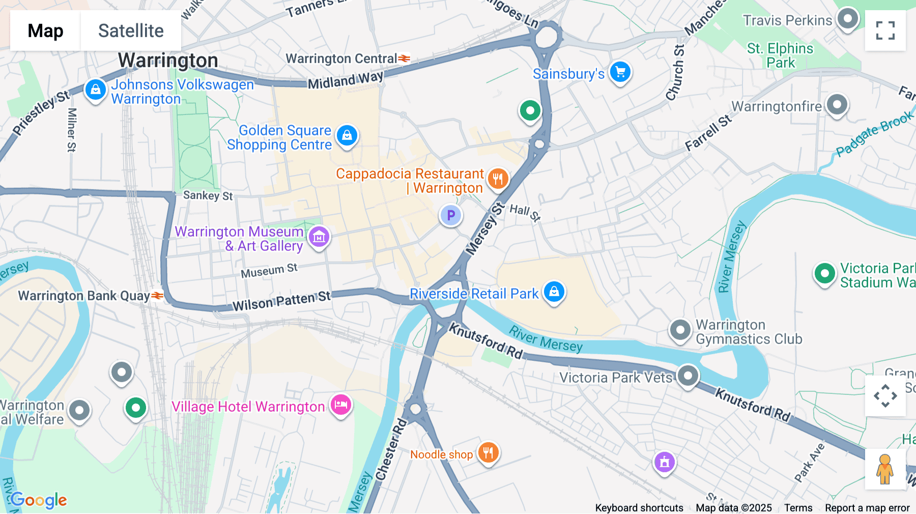 Click for interative map of Patten House, Moulders Lane, Ground Floor, Warrington