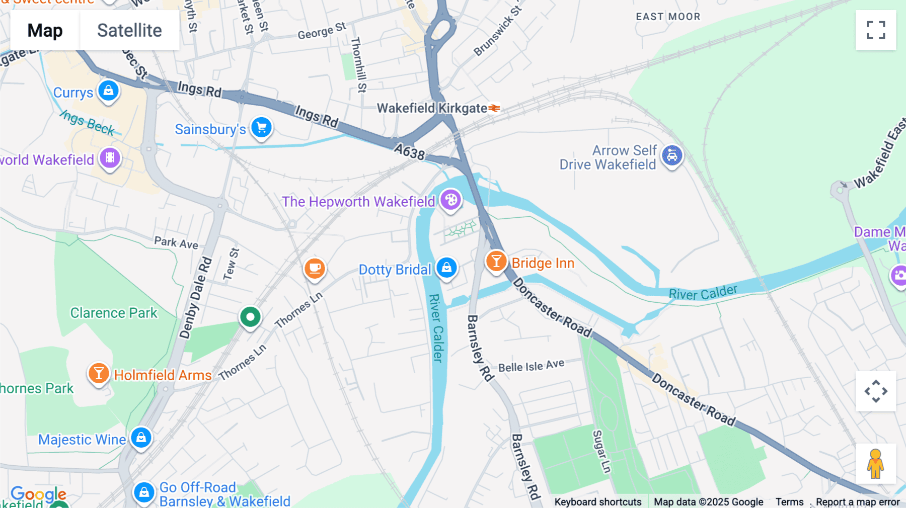 Click for interative map of Tileyard North, Cutter Mill, Wakefield
