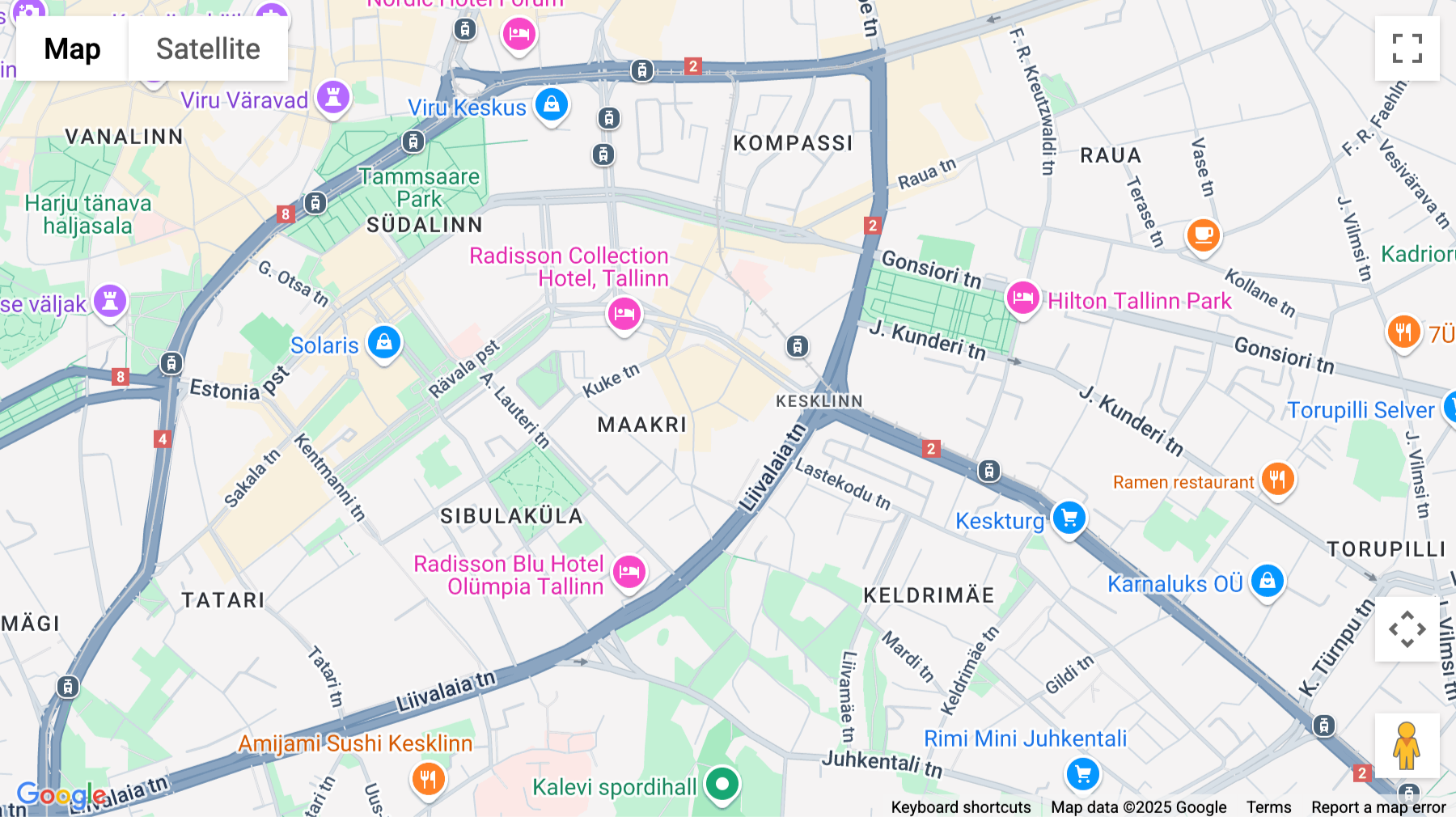 Click for interative map of Tornimae 5, Tallinn