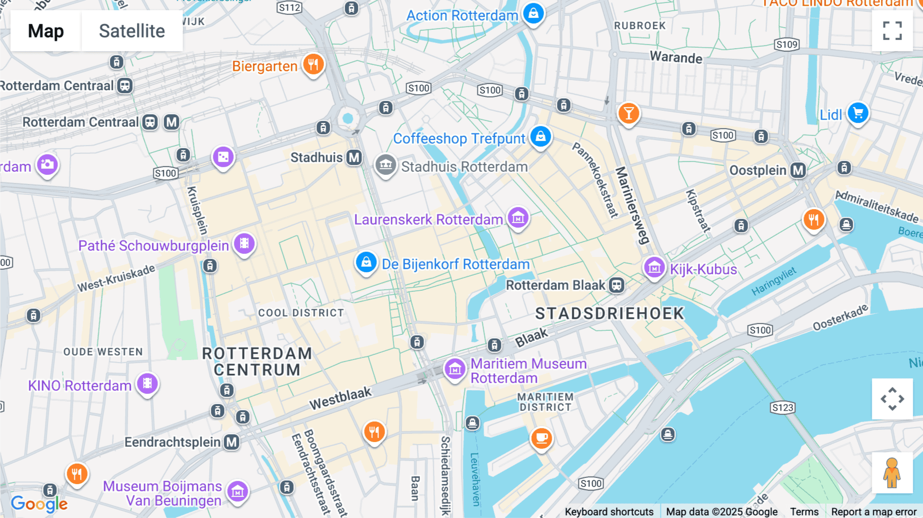 Click for interative map of Hoogstraat 1001-1029, 4th Floor, Rotterdam
