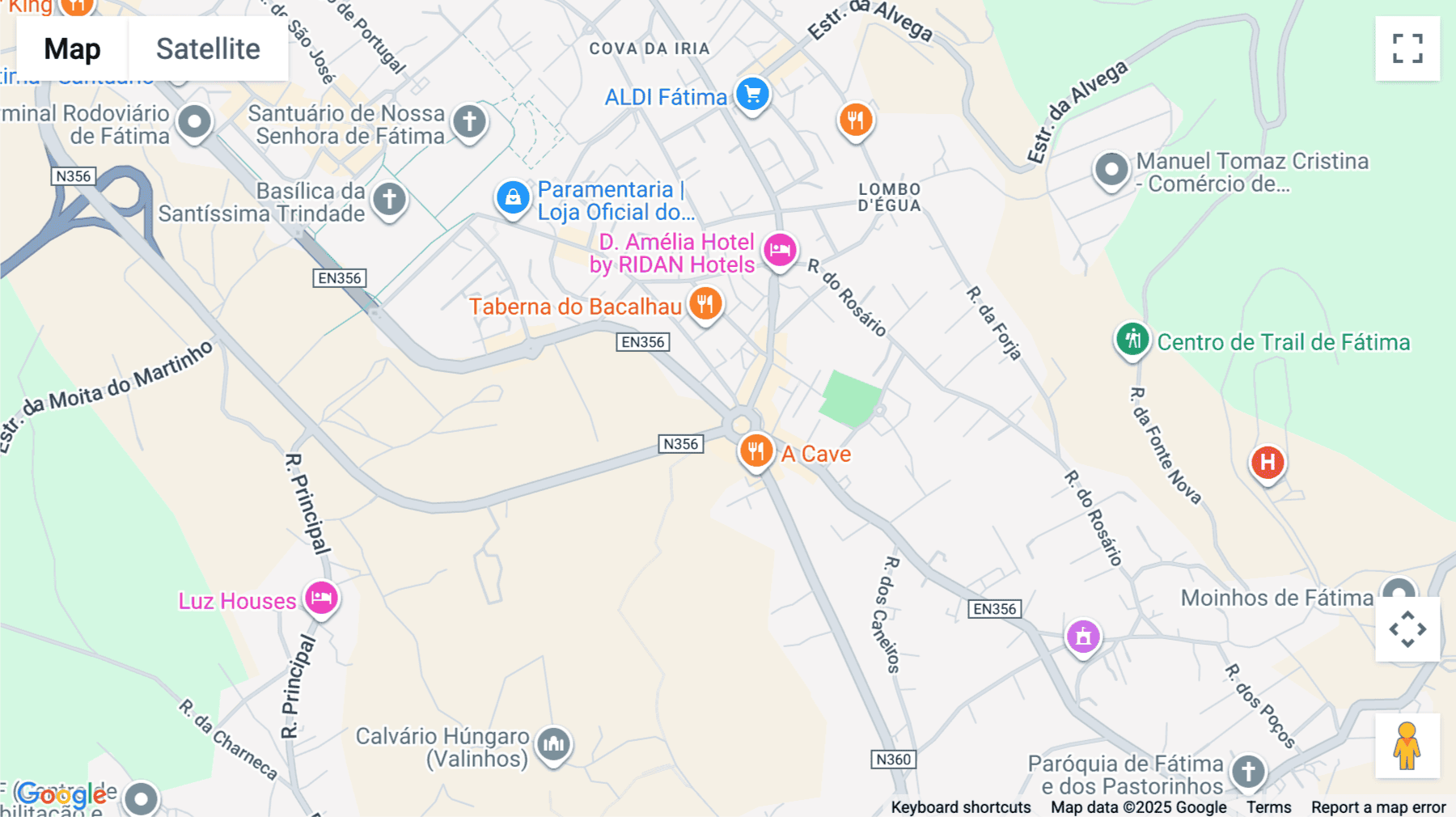 Click for interative map of Avenida De Dom José Alves Correia da Silva 2, Fração A, Santarém