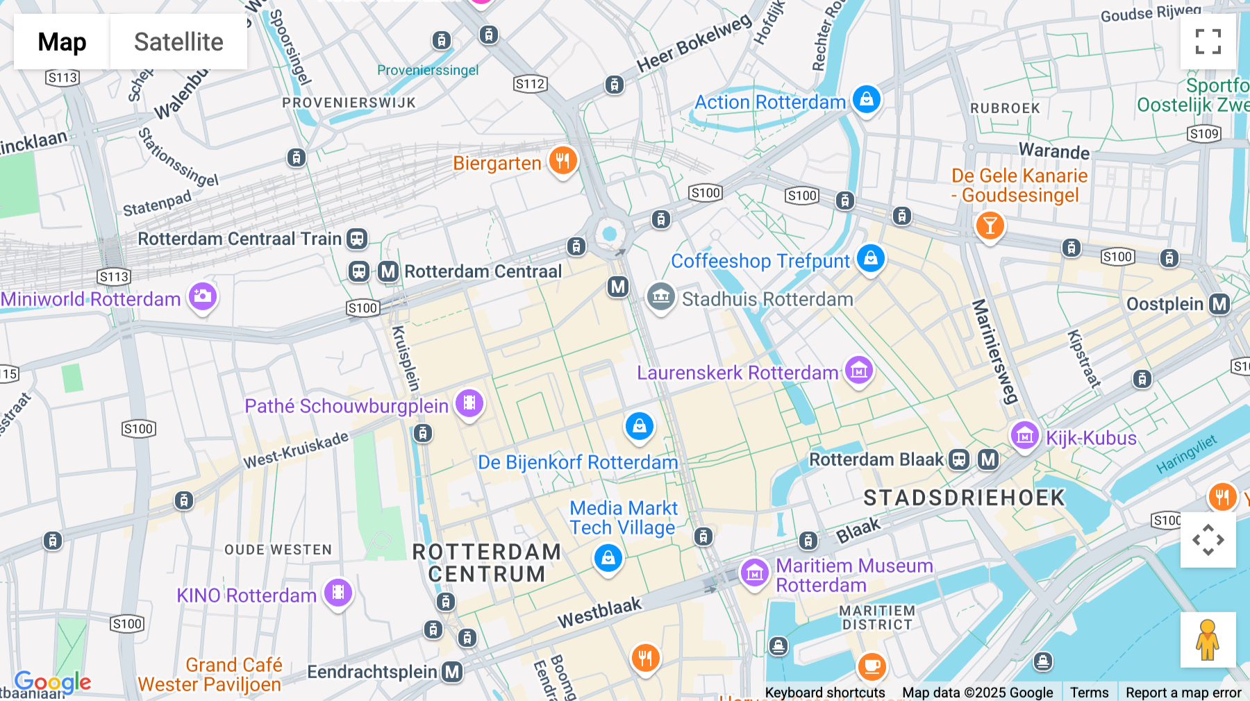Click for interative map of Coolsingel 65, Floors 5-8, Holbeinhuis, Rotterdam