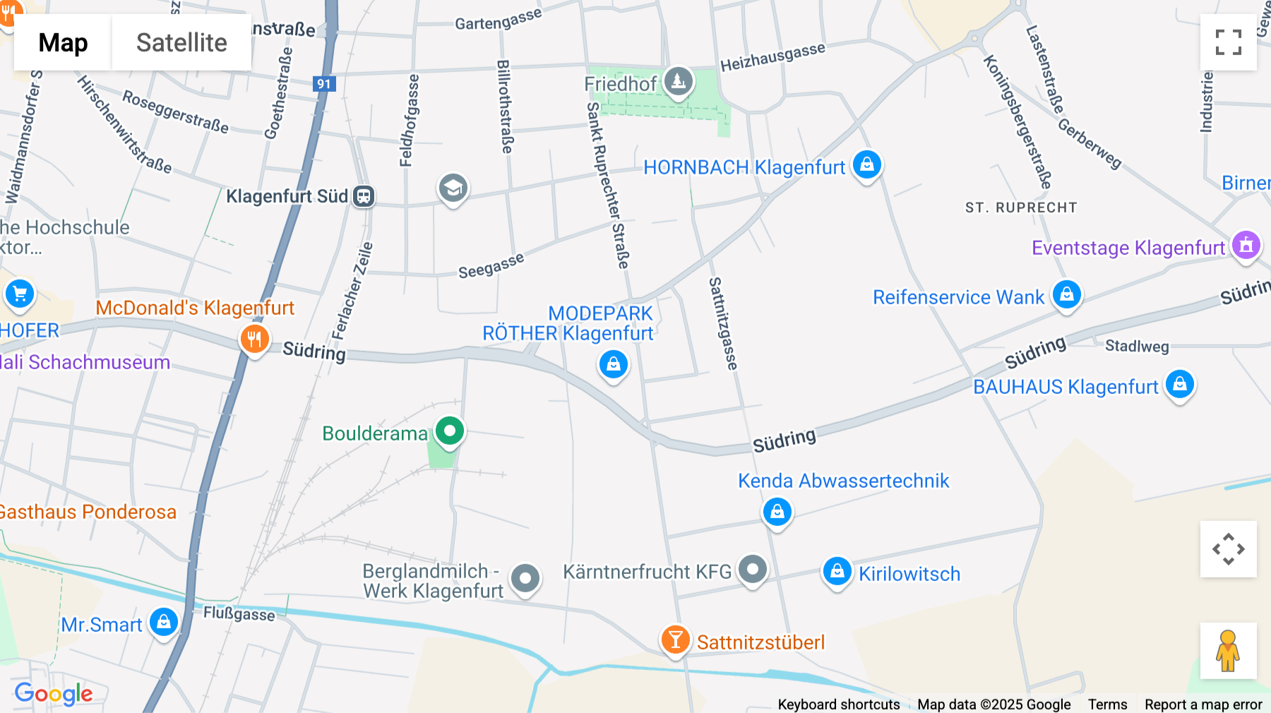 Click for interative map of Stift-Viktring-Straße 4, Klagenfurt am Wörthersee