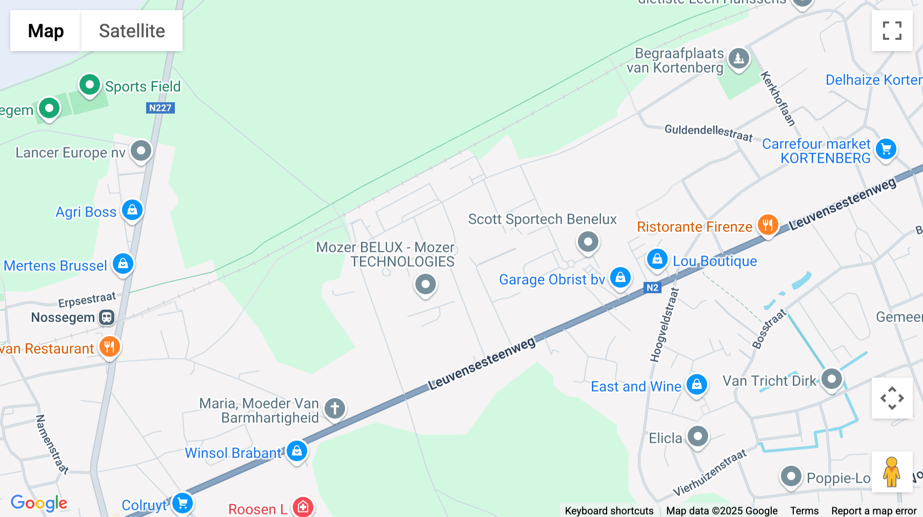 Click for interative map of Arthur de Coninckstraat 5, Zone Guldendelle, Kortenberg