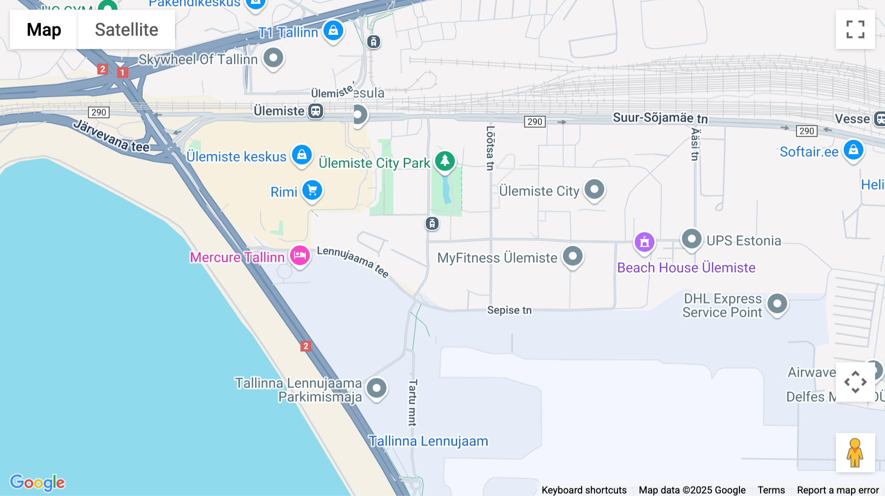 Click for interative map of Valukoja 8/2 C corpus, 2nd floor, Opiku Maja, Tallinn
