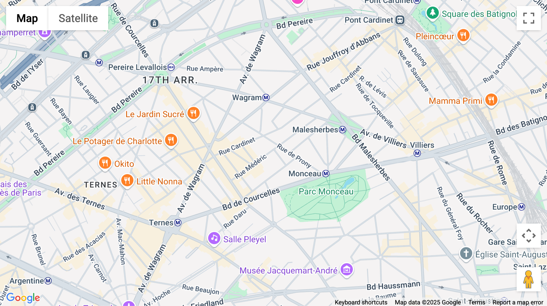 Click for interative map of 7/9 Rue Jadin, Paris