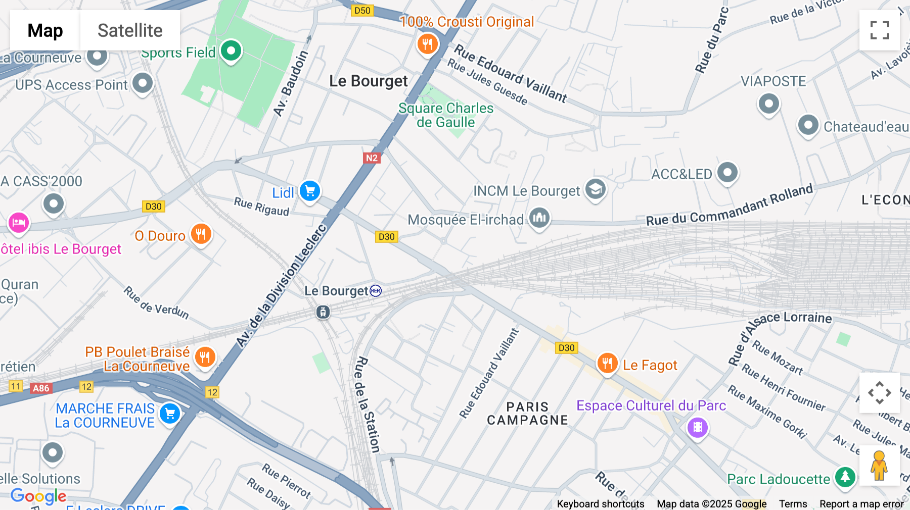 Click for interative map of 53 Avenue Jean Jaurès, Le Bourget Du Lac