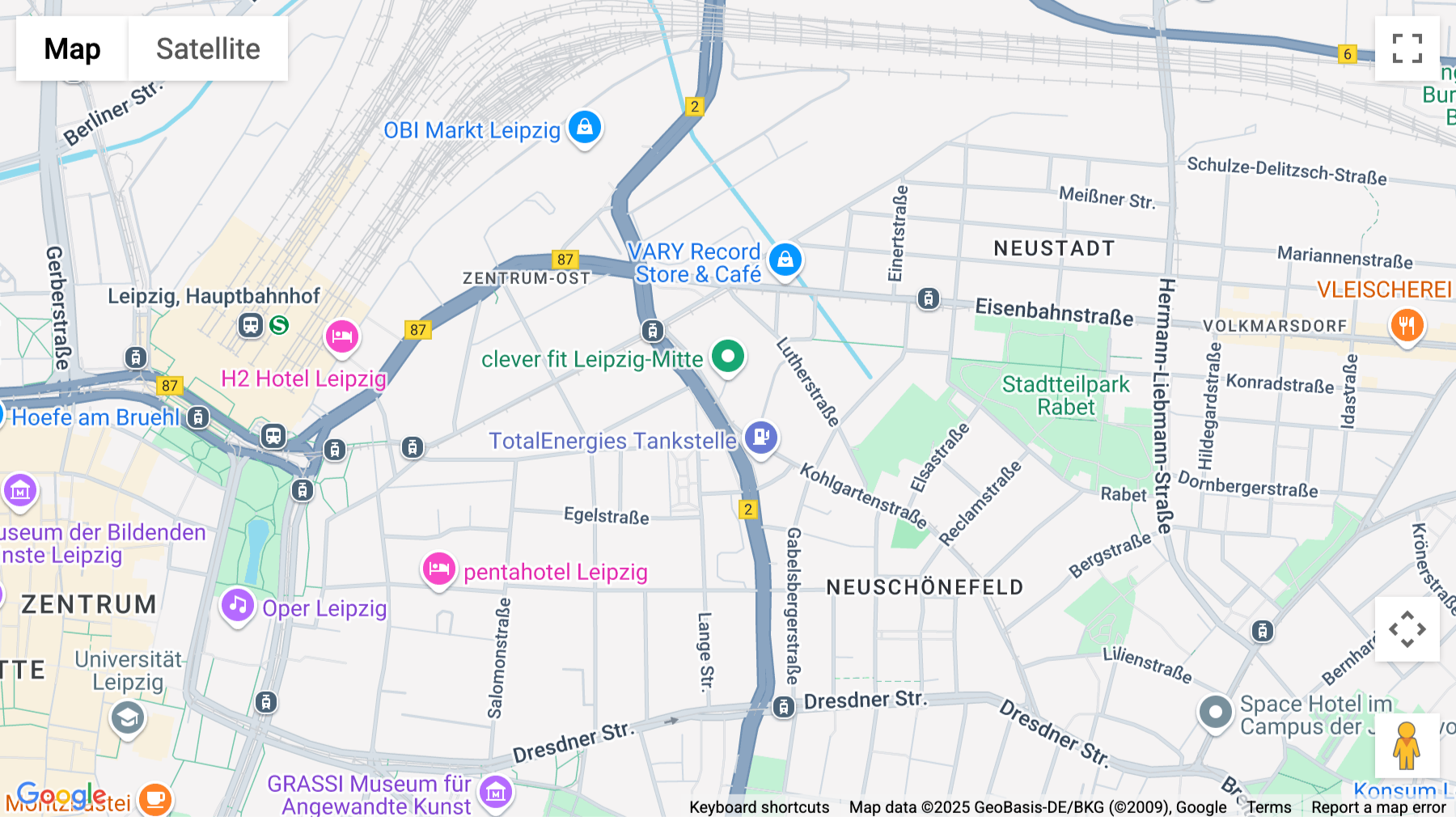 Click for interative map of Kohlgartenstraße 11, Ground Floor, Atrium, Leipzig