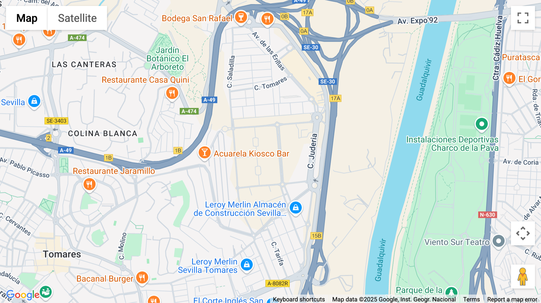Click for interative map of Calle Almutamid 6, Edificio Vega 1, Seville