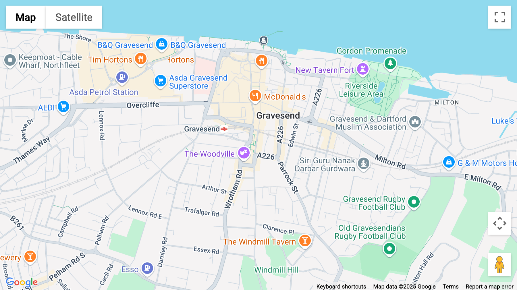 Click for interative map of 27-28 Windmill Street, Paro Business Centre, Gravesend