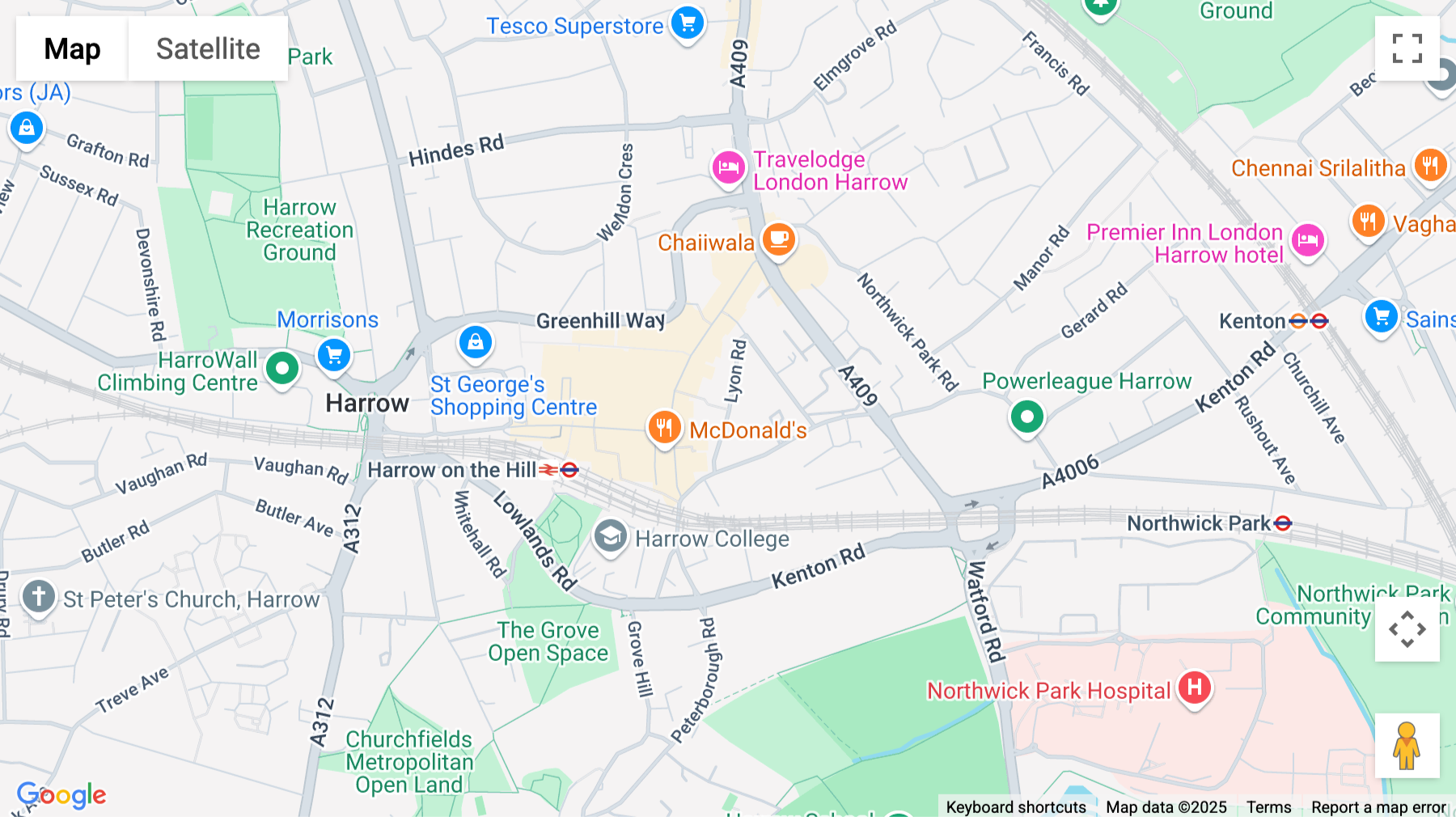 Click for interative map of Unit 6, Bradbury's Court, Lyon Road, Harrow, Harrow