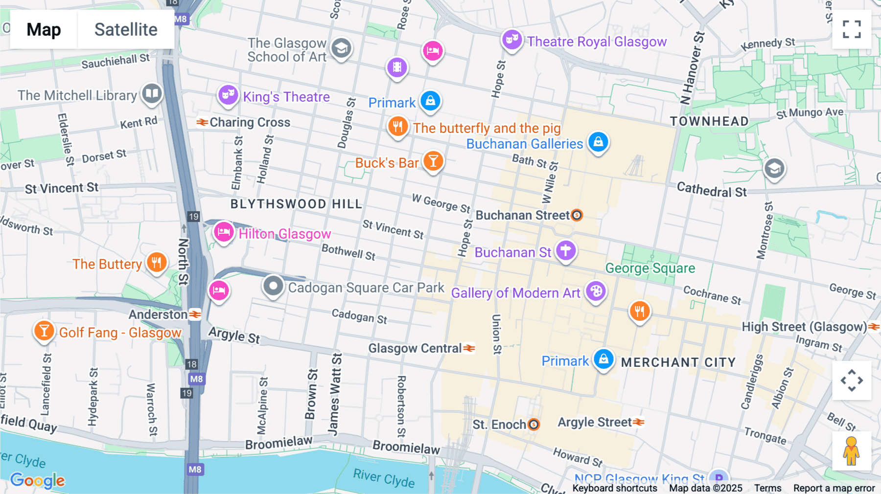 Click for interative map of 139 Saint Vincent Street, Glasgow