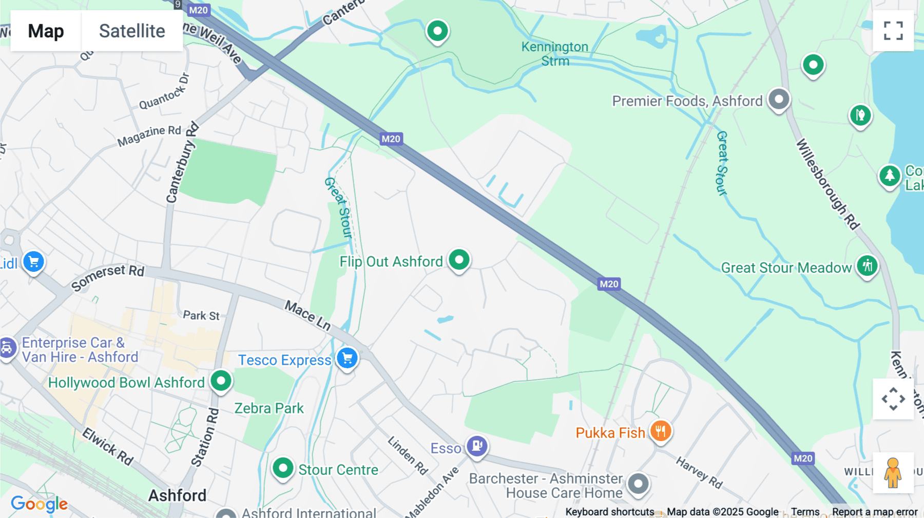 Click for interative map of Aspen House, Highpoint Business Village, Ashford