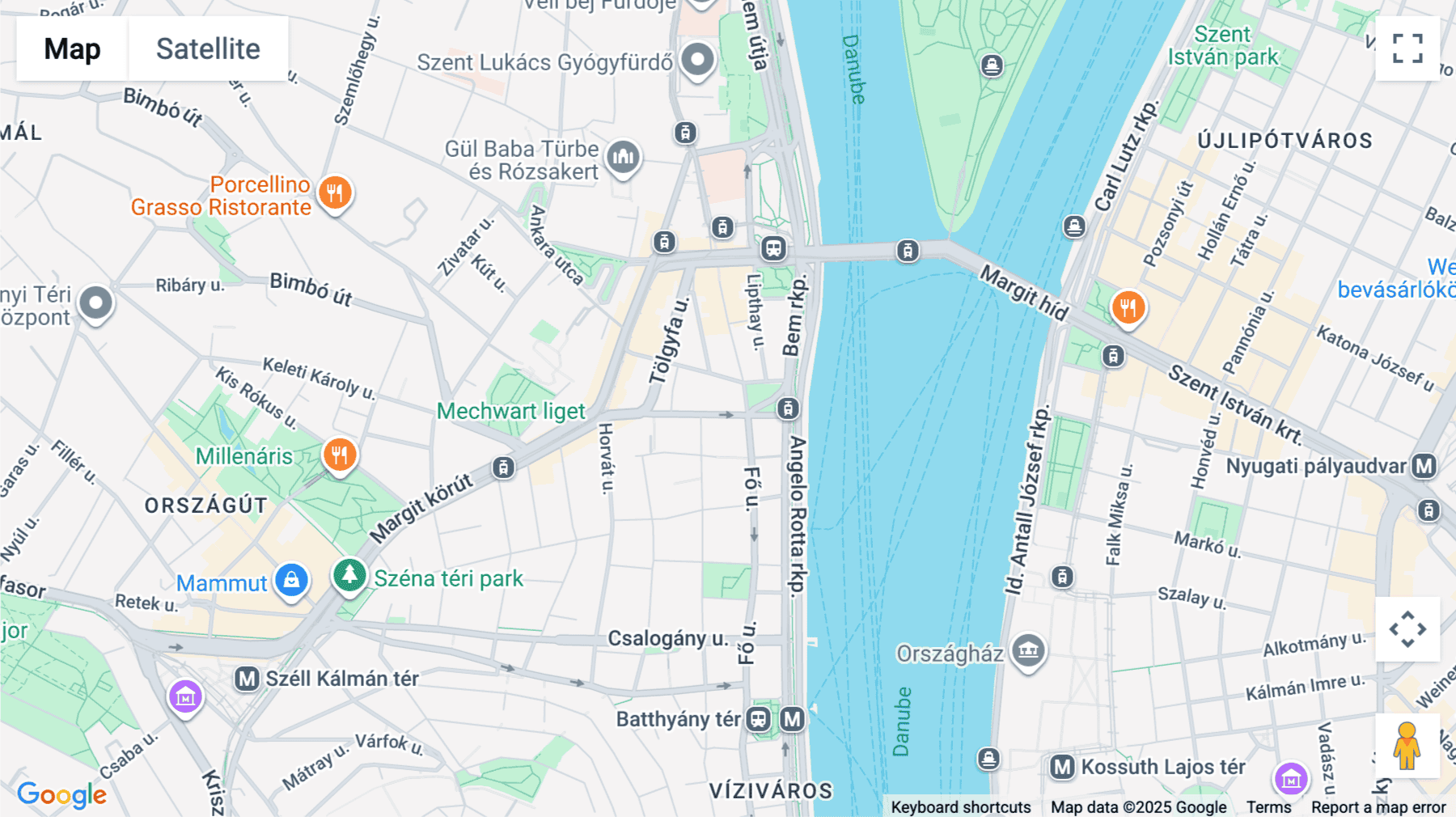 Click for interative map of Bem József Utca 1/B., Budapest
