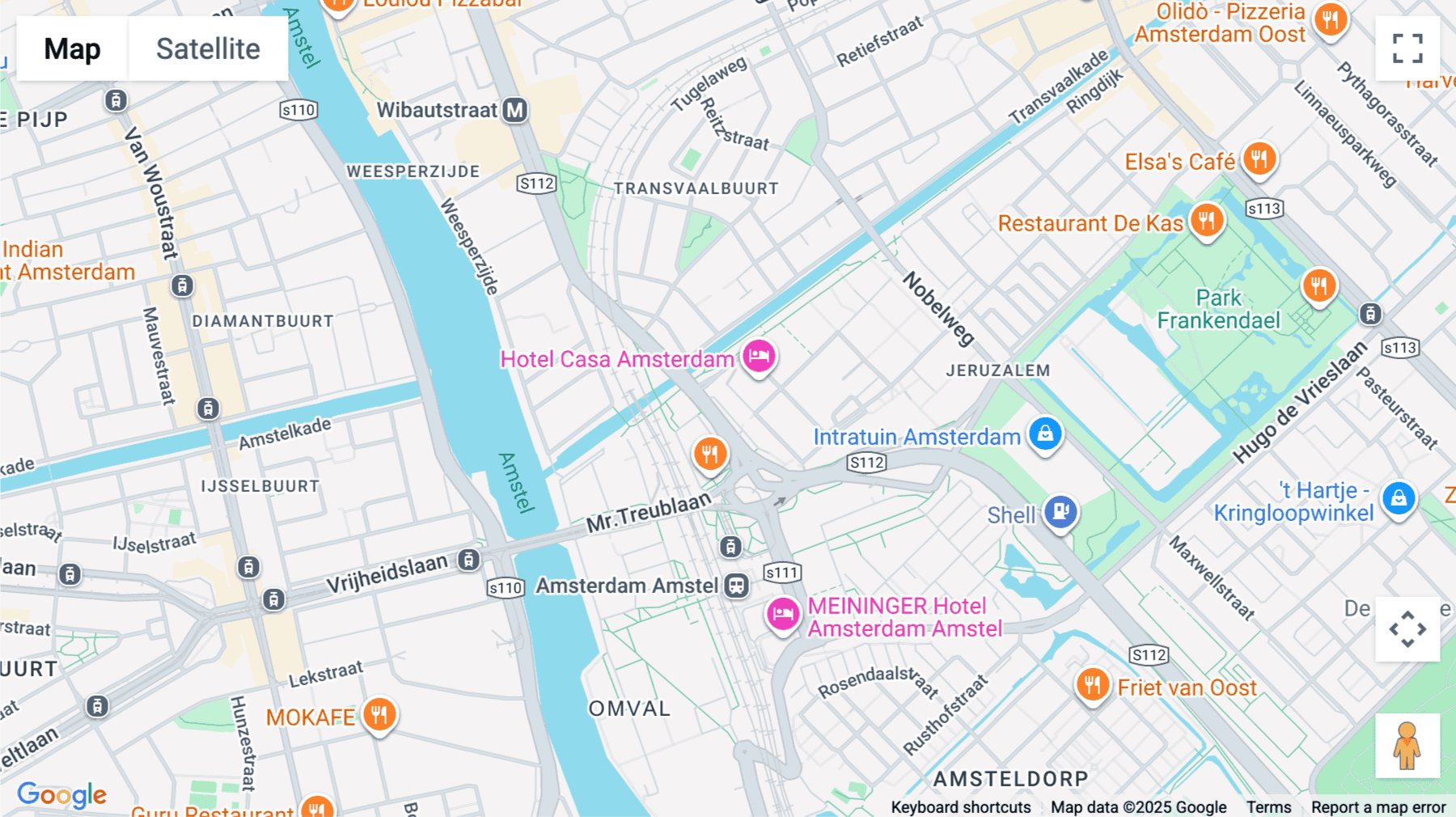 Click for interative map of Wibautstraat 137 D, Amsterdam