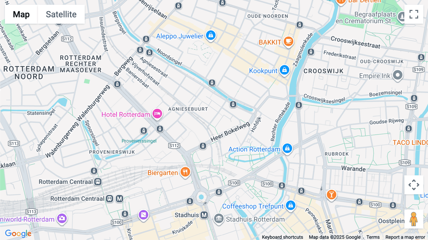 Click for interative map of Zomerhofstraat 71, Rotterdam