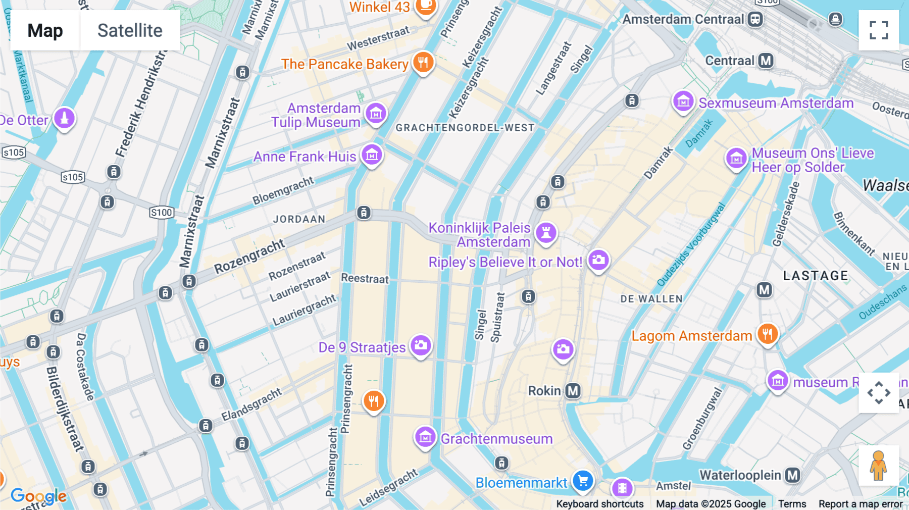 Click for interative map of Herengracht 221, Amsterdam