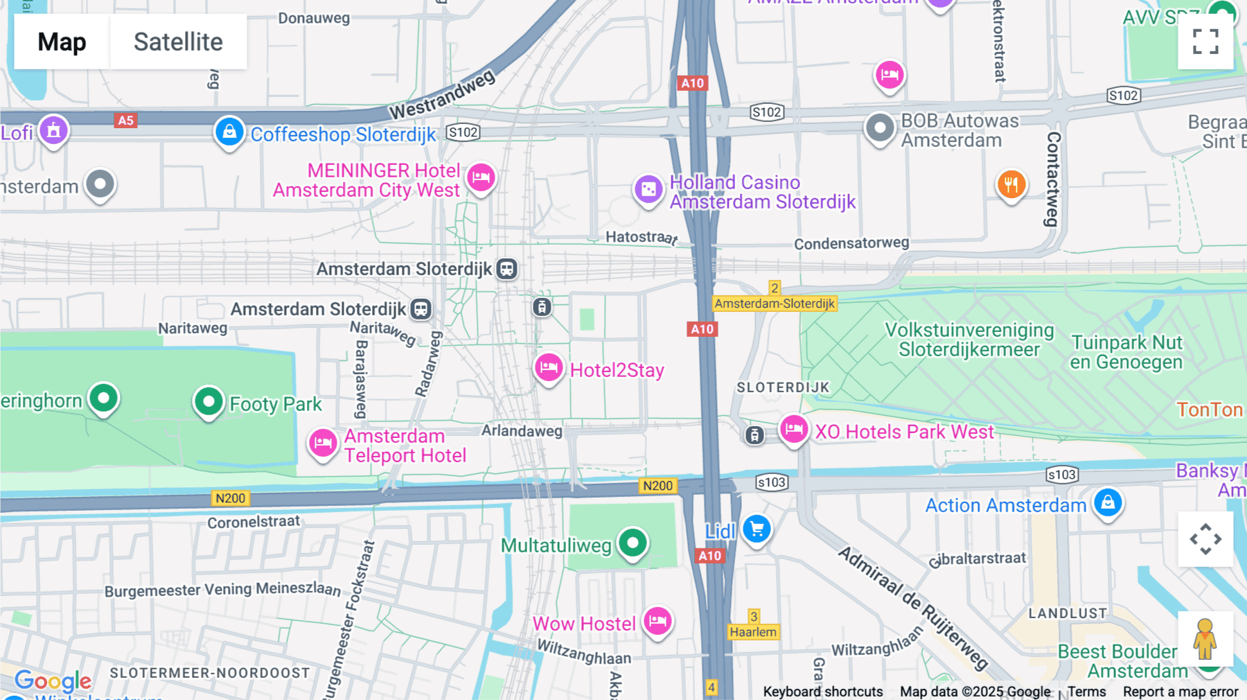Click for interative map of Teleportboulevard 130, Amsterdam