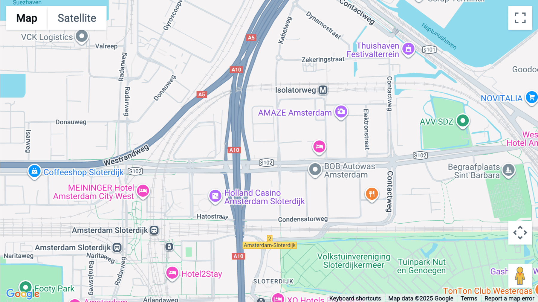 Click for interative map of Kabelweg 37, Amsterdam