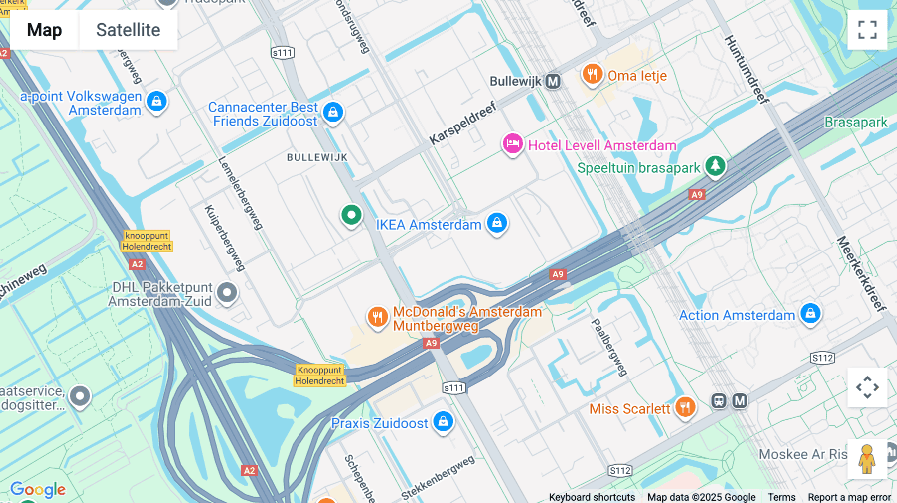 Click for interative map of Laarderhoogtweg 7, Amsterdam