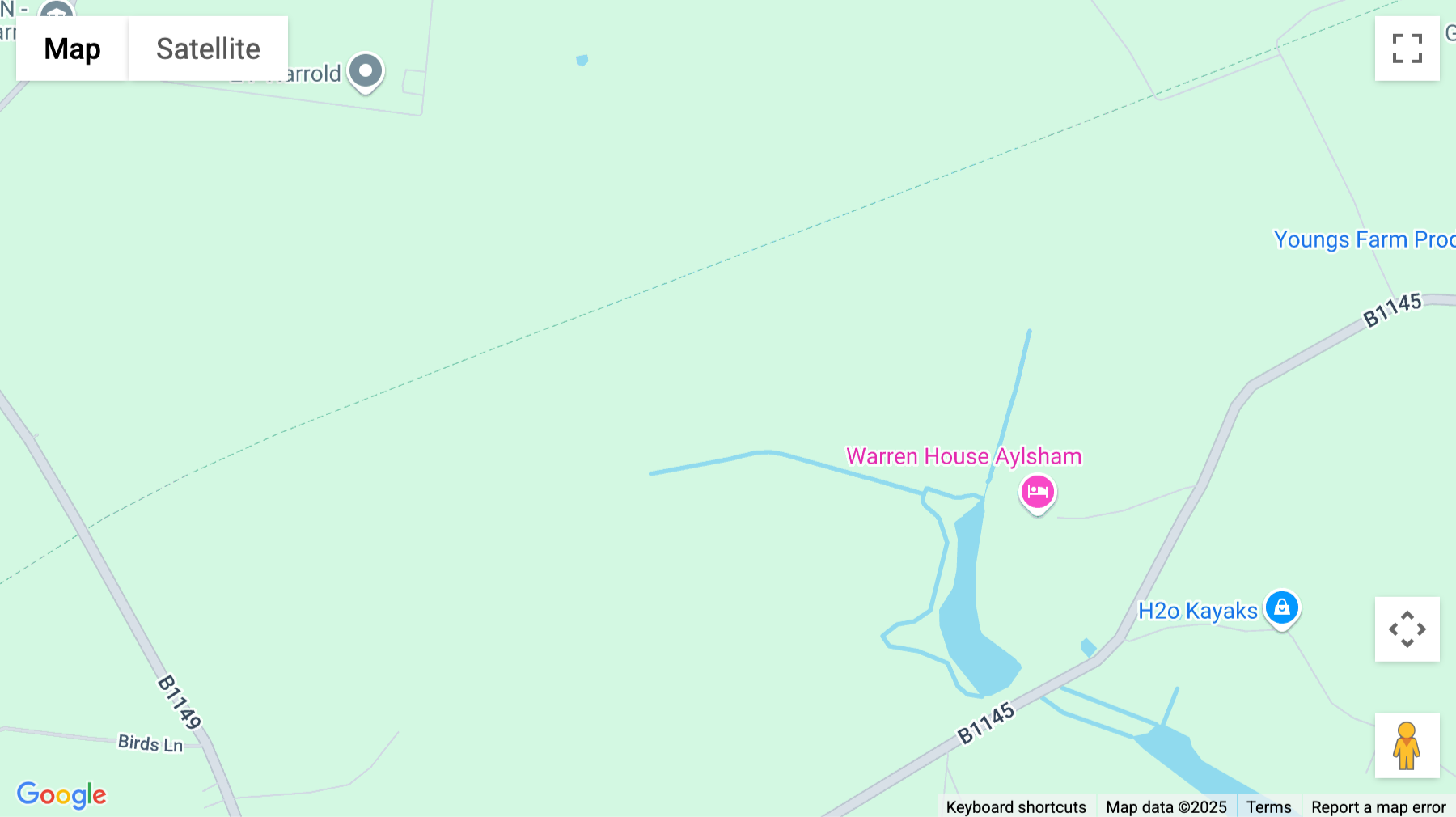 Click for interative map of 175 Meadow Lane, Loughborough