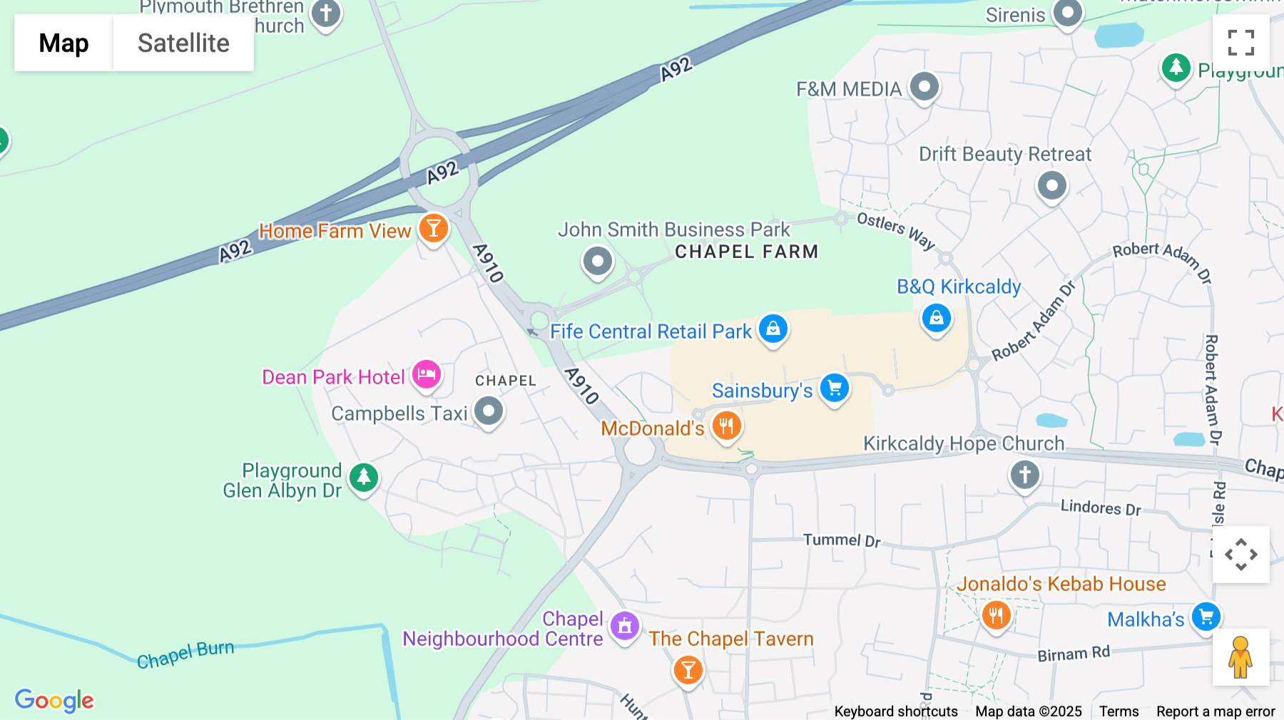 Click for interative map of Cluny Court, John Smith Business Park, Chaplton Drive, Ground and First Floor, Kirkcaldy