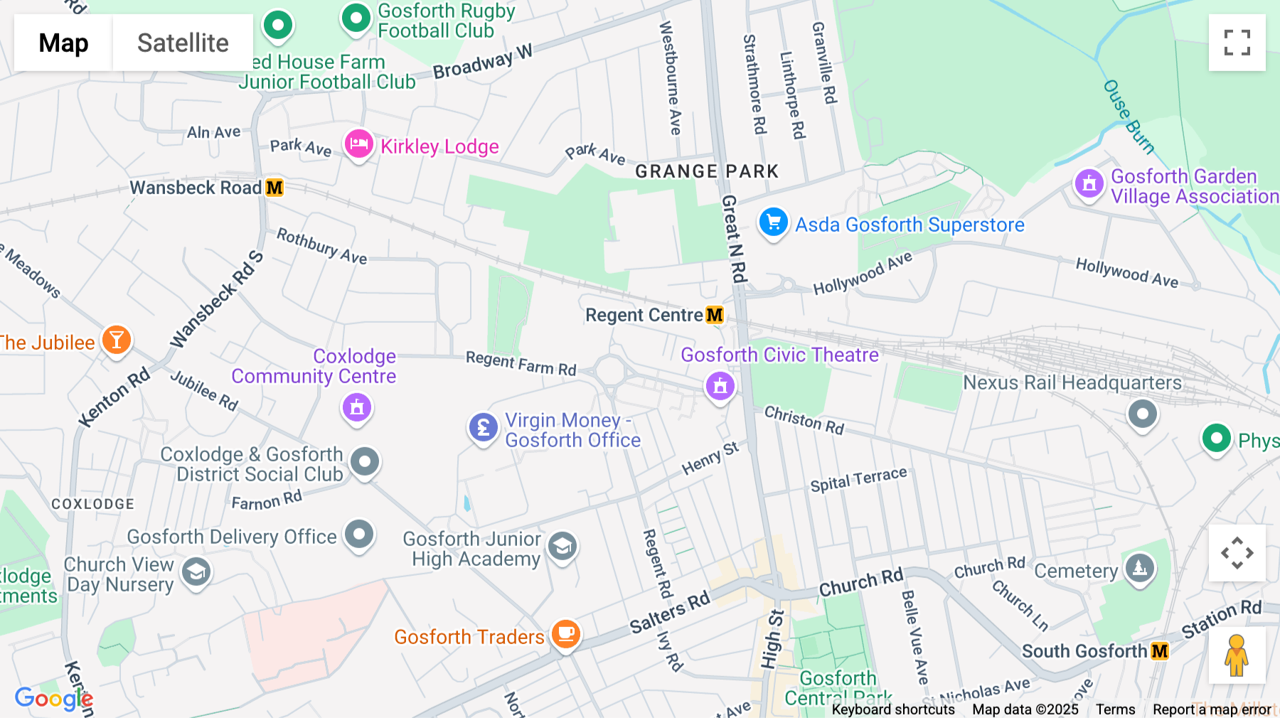 Click for interative map of The Grainger Suite, Dobson House, Newcastle