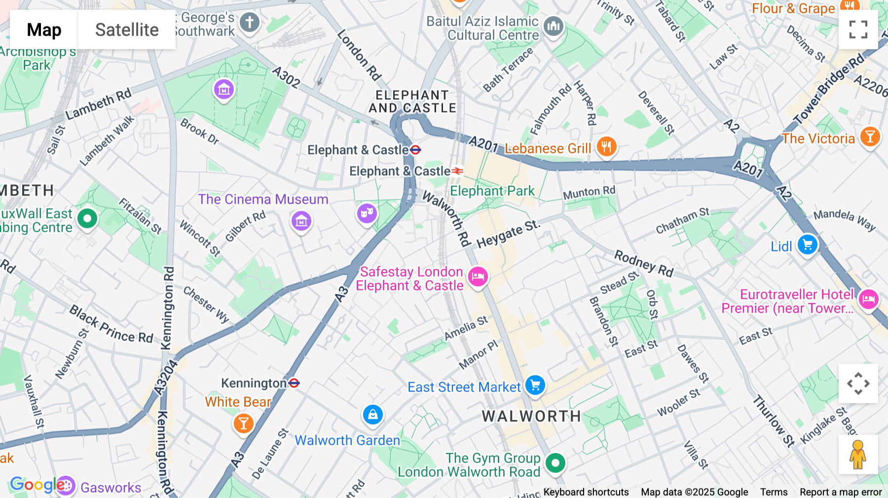 Click for interative map of 1 & 2 Spare Street, London