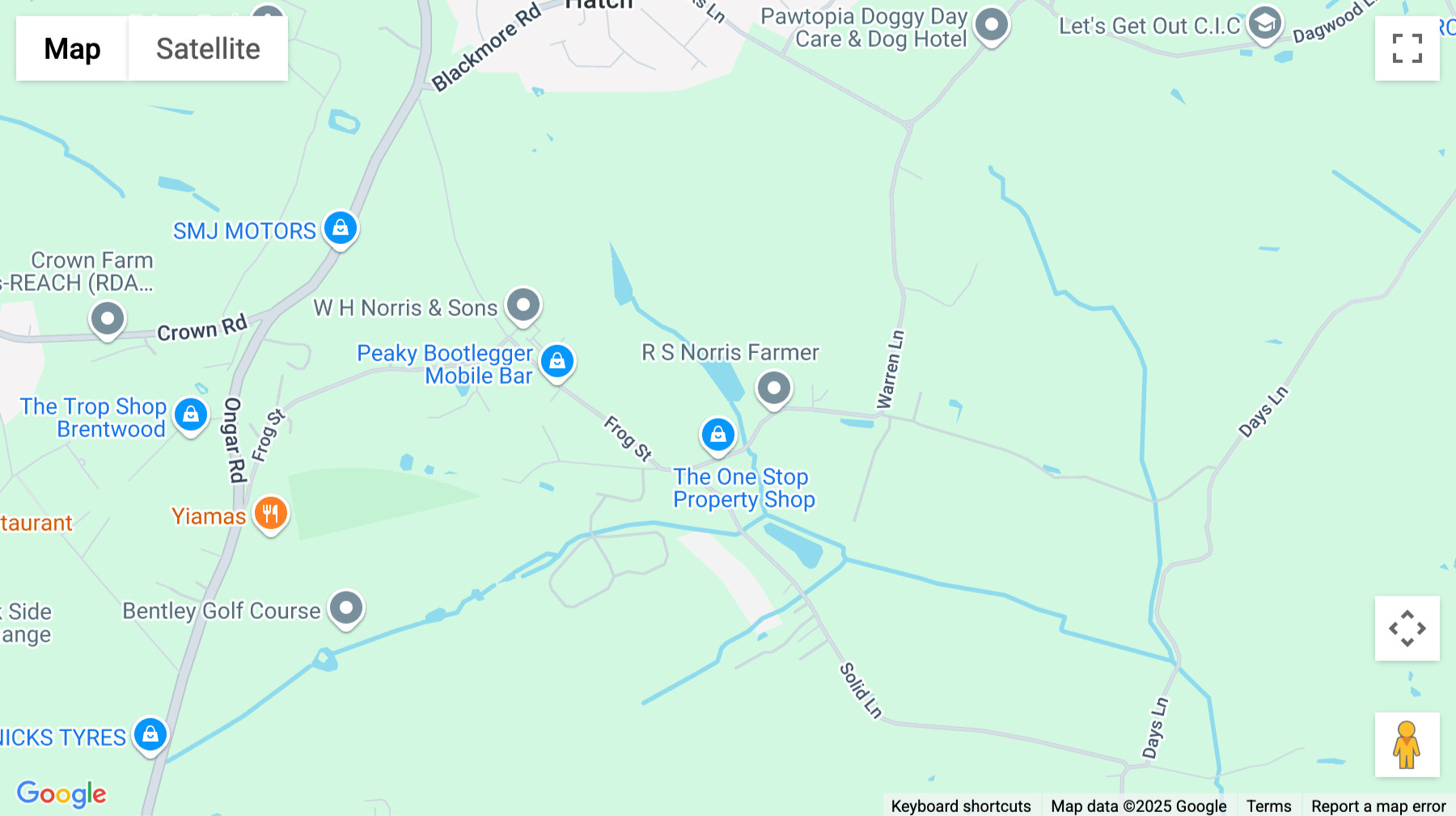 Click for interative map of Theobald Street, Hertfordshire, Borehamwood
