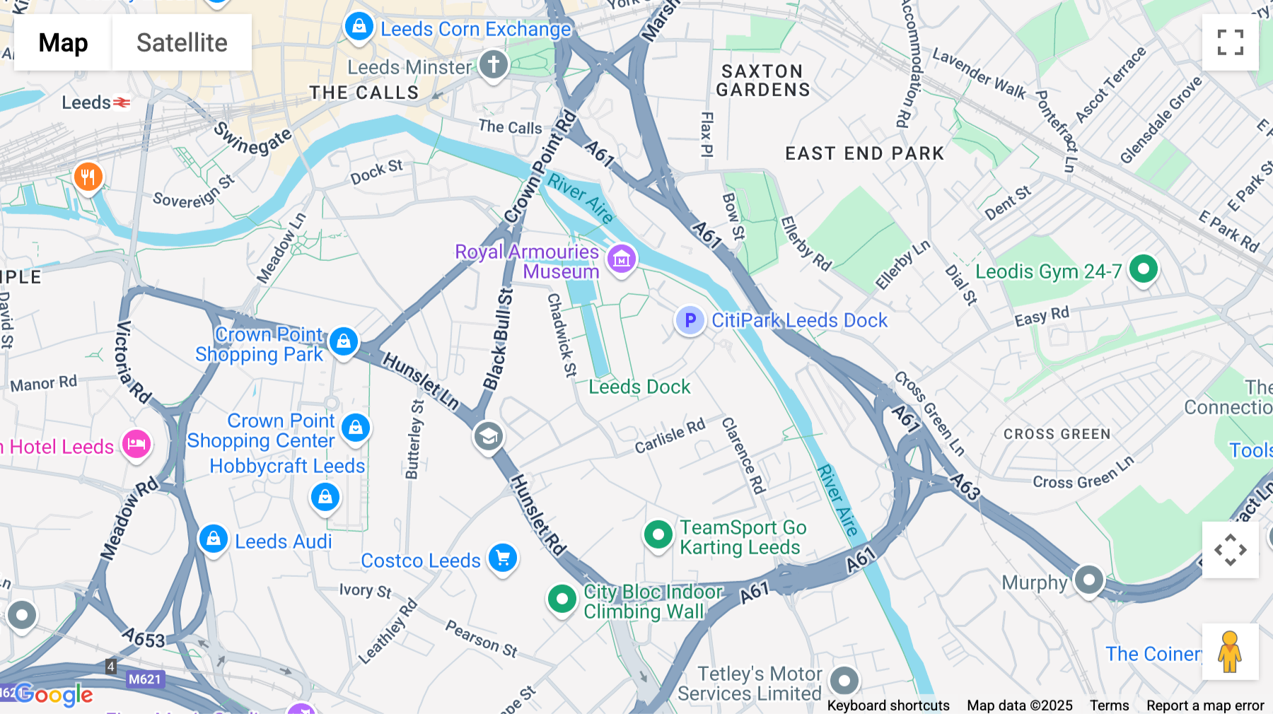 Click for interative map of 4 The Boulevard, Leeds Dock, Leeds