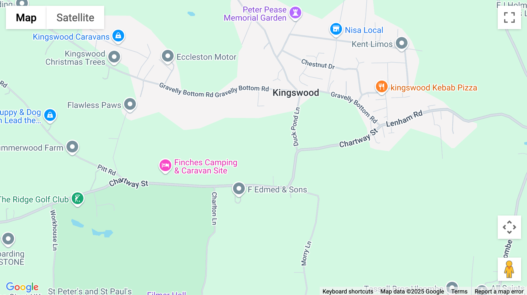 Click for interative map of The Workshop, Old Barn Cottage, Down Lane, Guildford