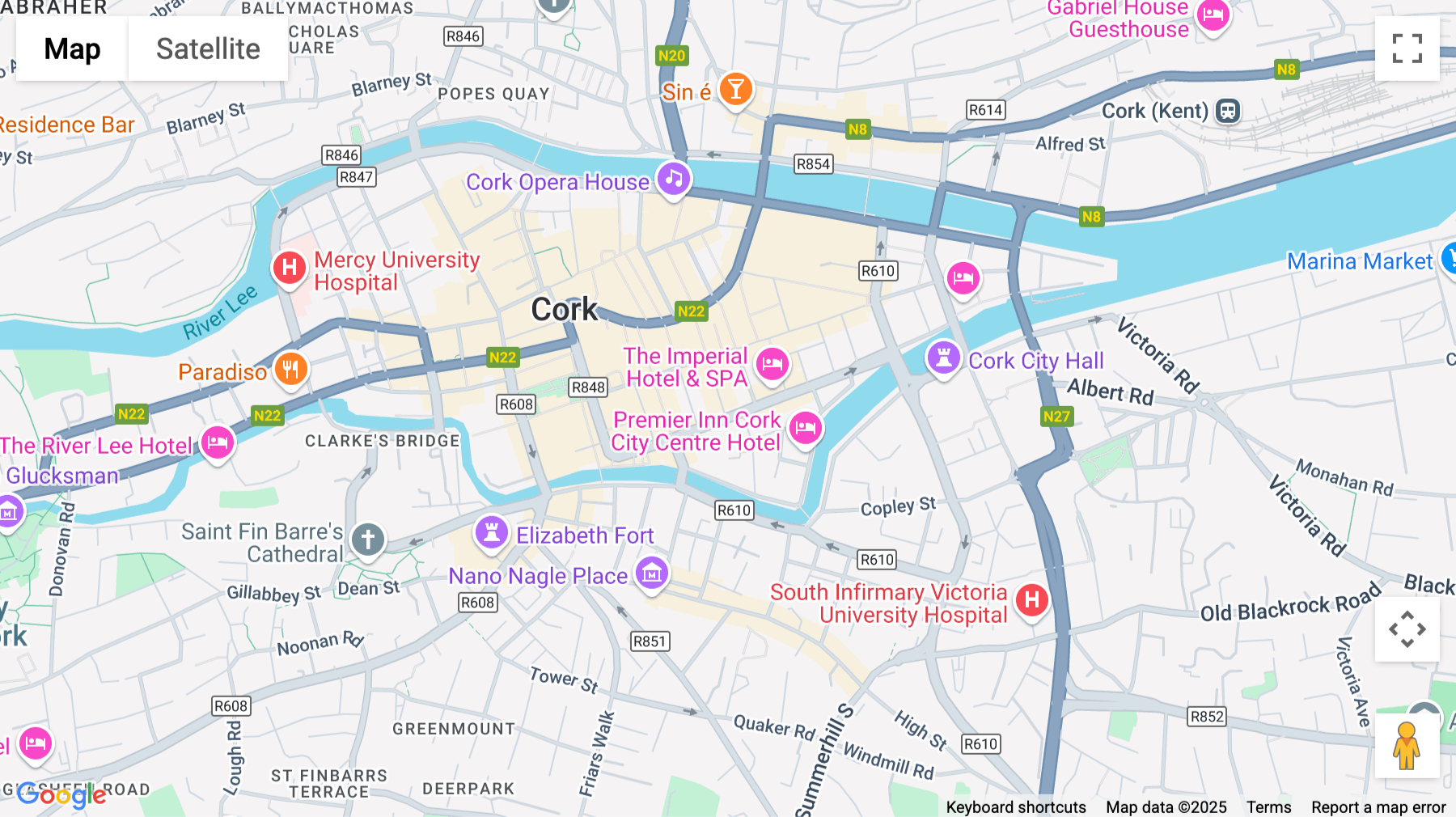 Click for interative map of 67-69 South Mall, Carbery House, G-5th Floor, Cork