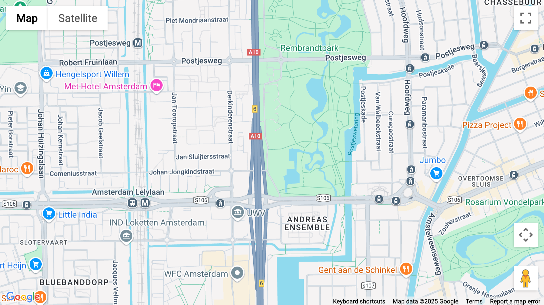 Click for interative map of Nachtwachtlaan 20, Amsterdam