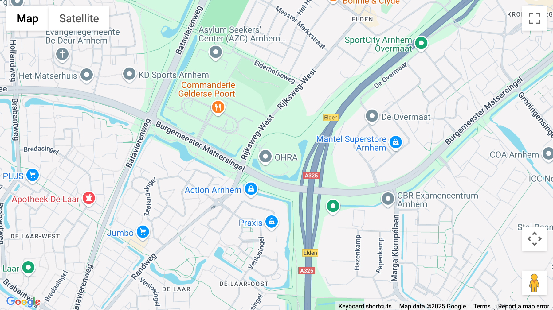 Click for interative map of Rijksweg-West 2, Arnhem