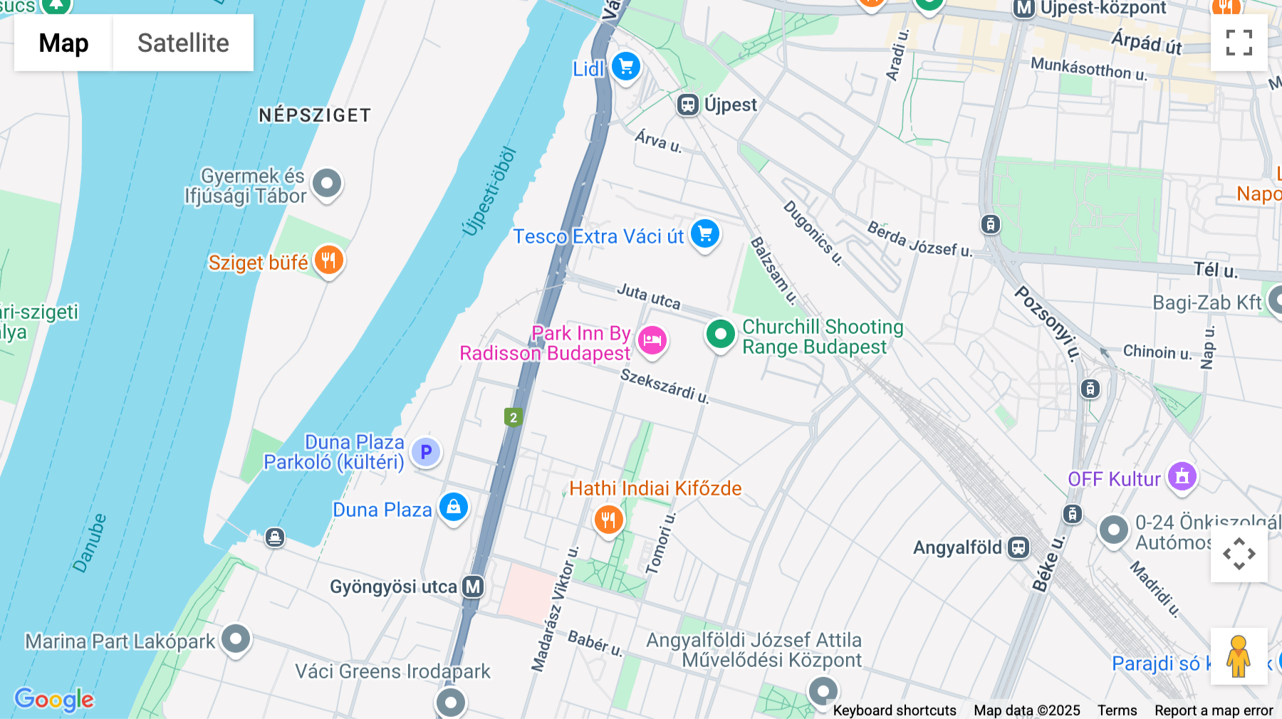 Click for interative map of Madarász Viktor Utca 47-49, Madarász Office Park, Budapest