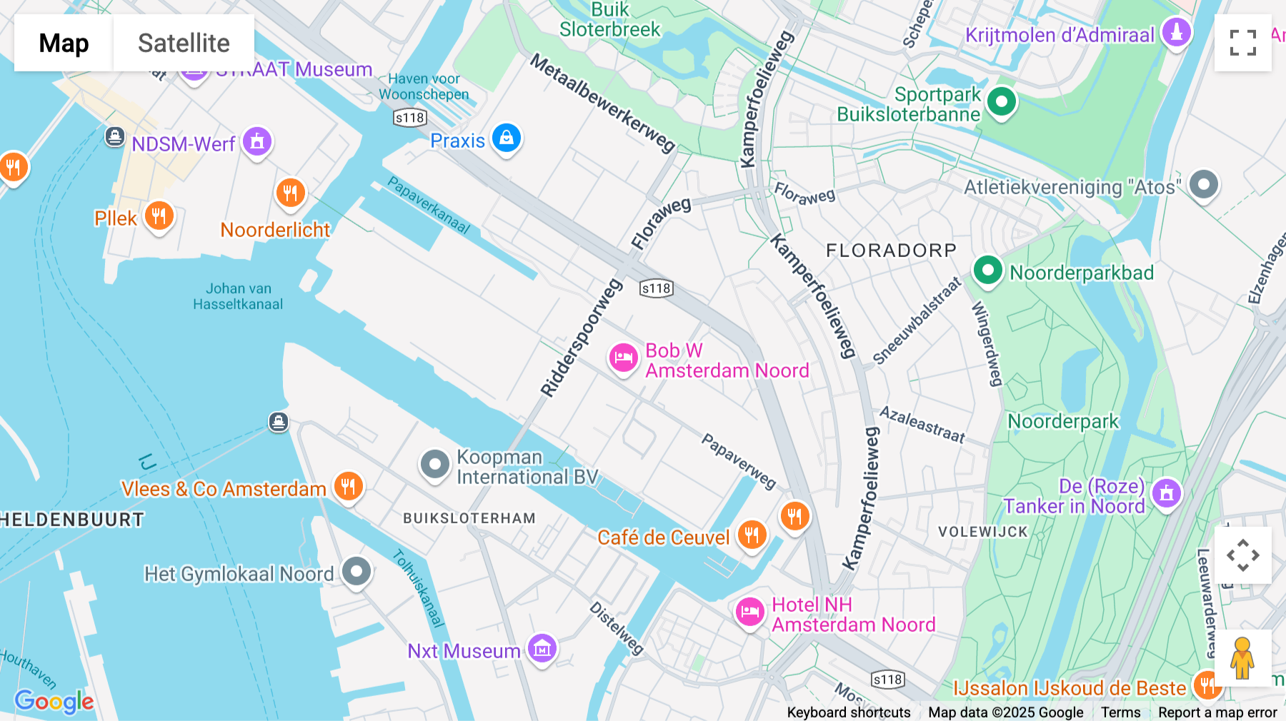 Click for interative map of Papaverhof 59, Amsterdam