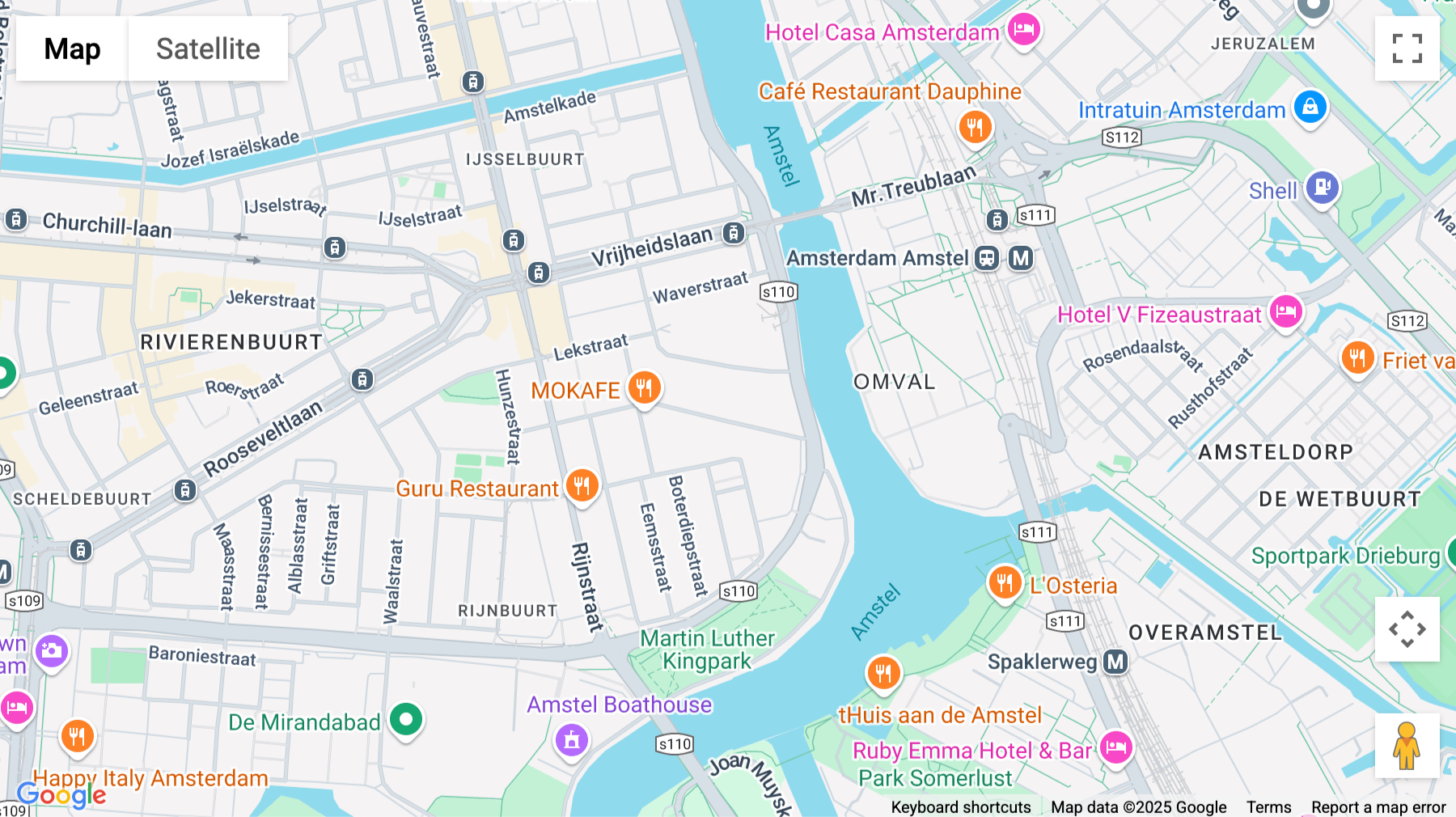 Click for interative map of 2c, Trompenburgstraat, Amsterdam-Zuid, Amsterdam