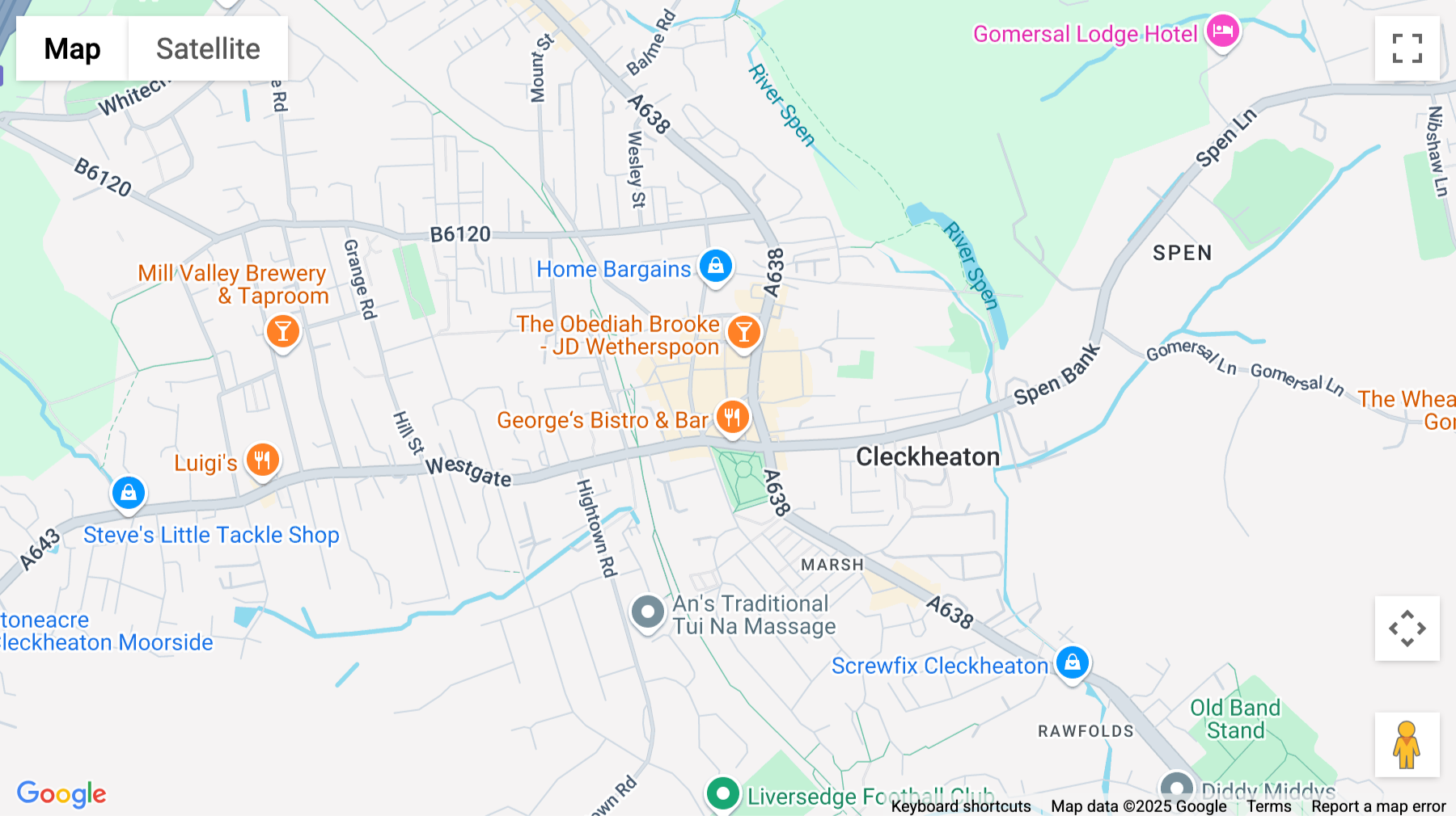 Click for interative map of Titan House, 12 Victoria Court, Cleckheaton