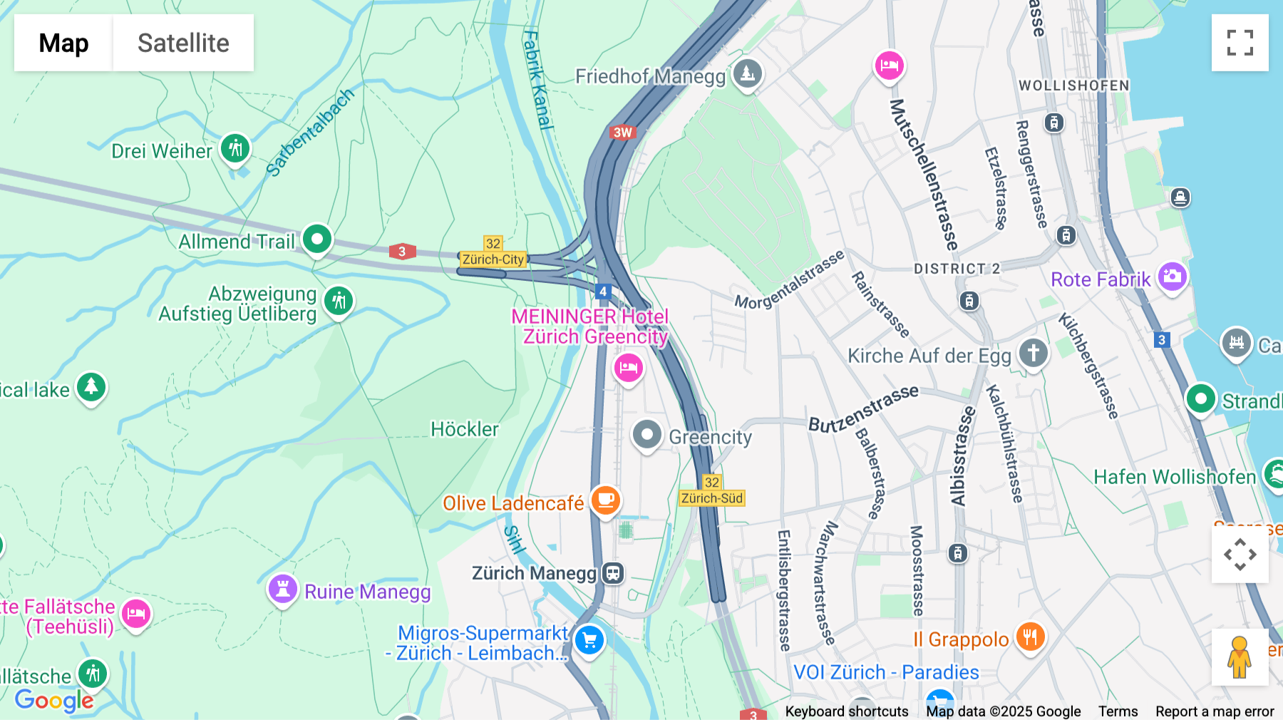 Click for interative map of 17, Maneggstrasse, Zurich