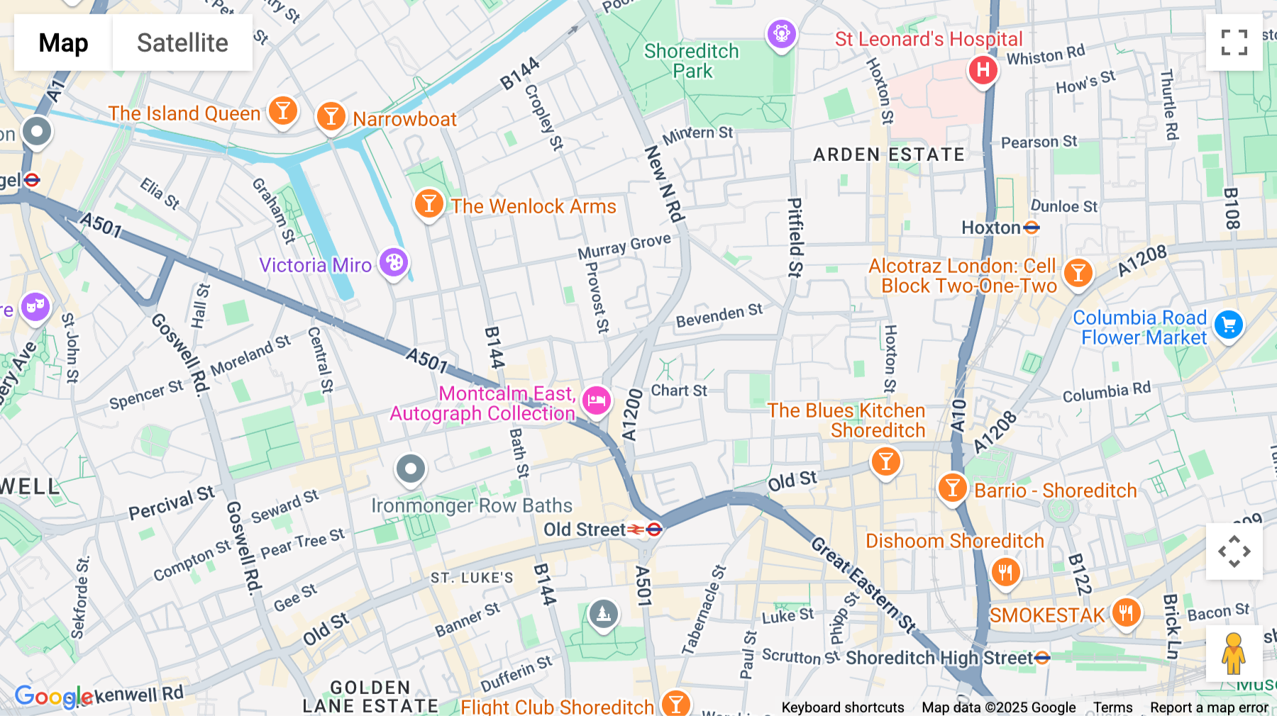 Click for interative map of 65-69 East Road, 1st Floor, London