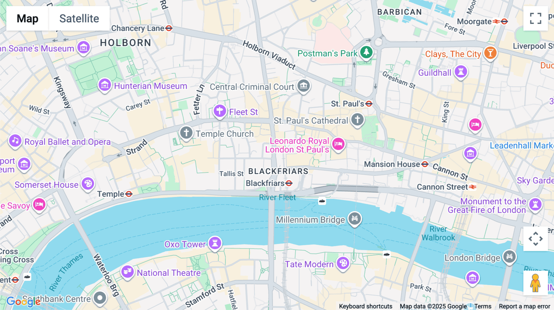 Click for interative map of 35-39 New Bridge Street, 2nd Floor, London