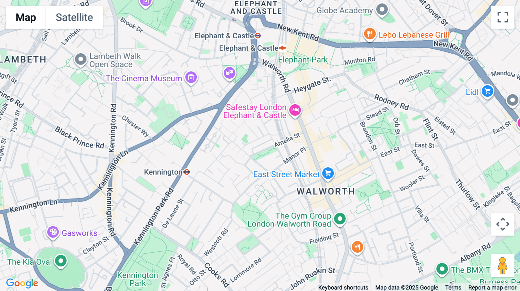 Click for interative map of 19a, Iliffe Yard, London