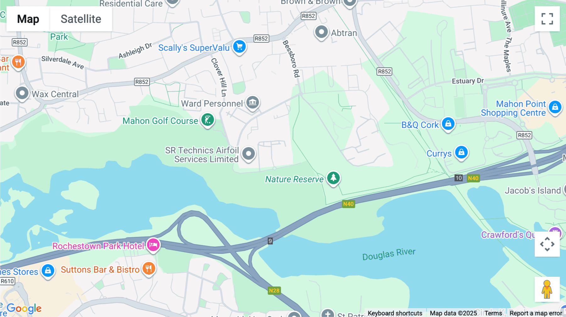 Click for interative map of Mahon Industrial Estate Cork, Blackrock, Cork
