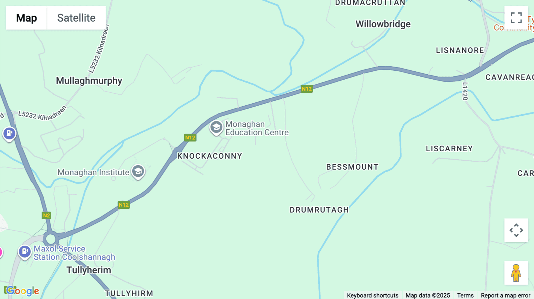Click for interative map of Marian Industrial Estate, Clones, Monaghan